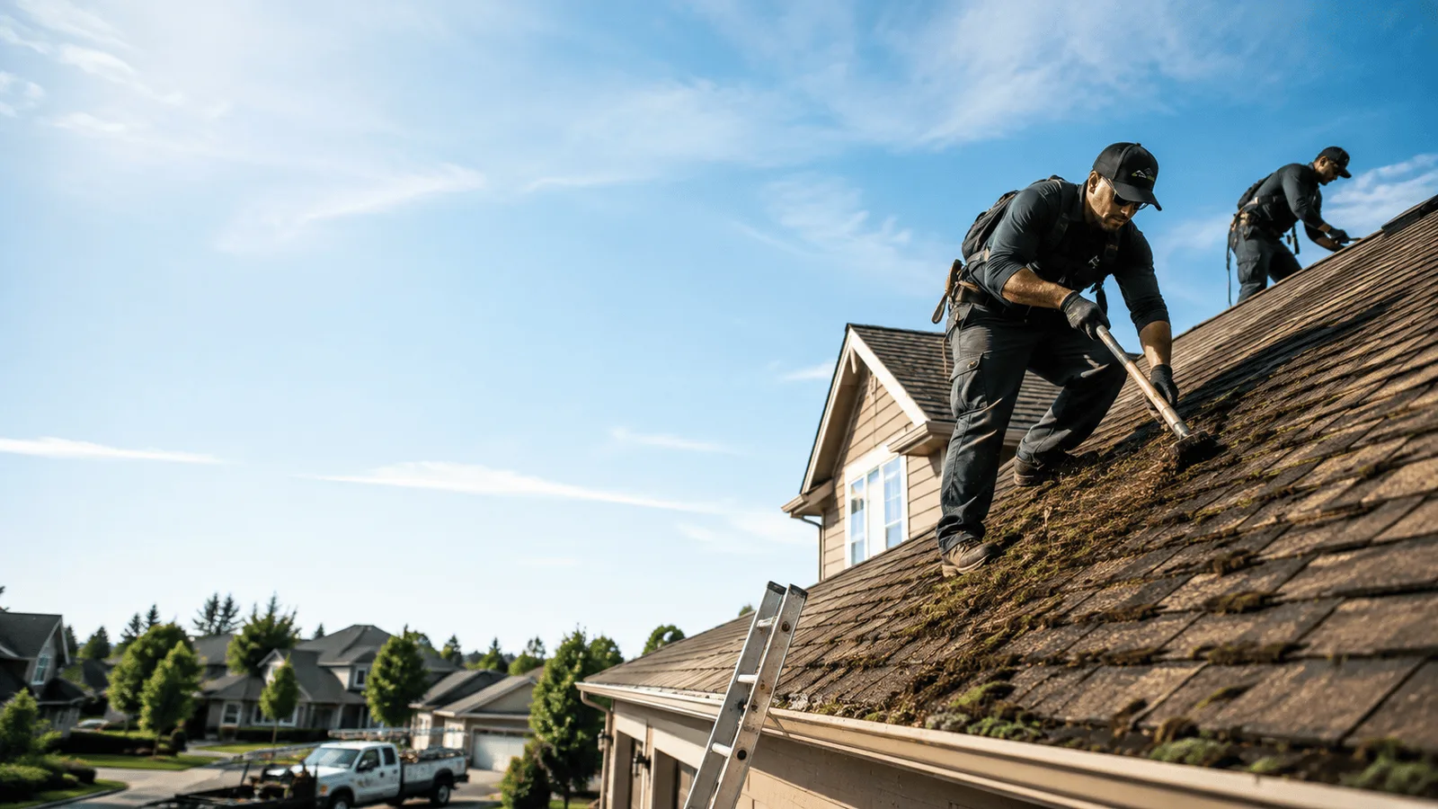 Roof Moss Removal in Mount Pleasant, TN near me